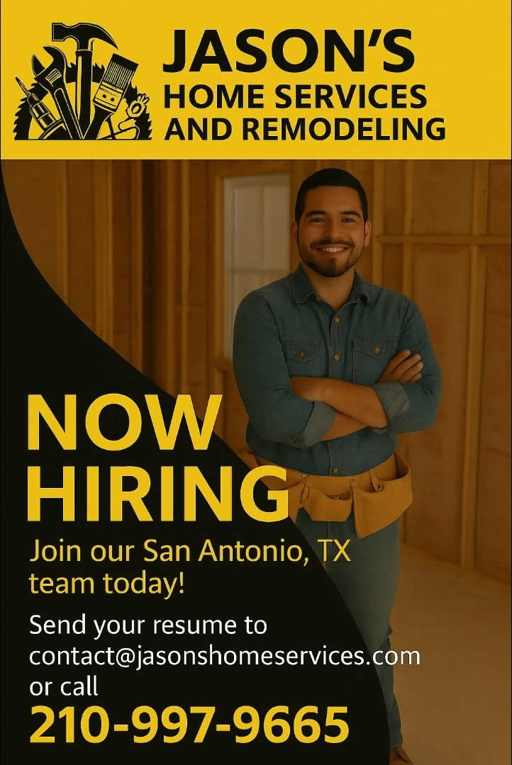 Now Hiring San Antonio TX